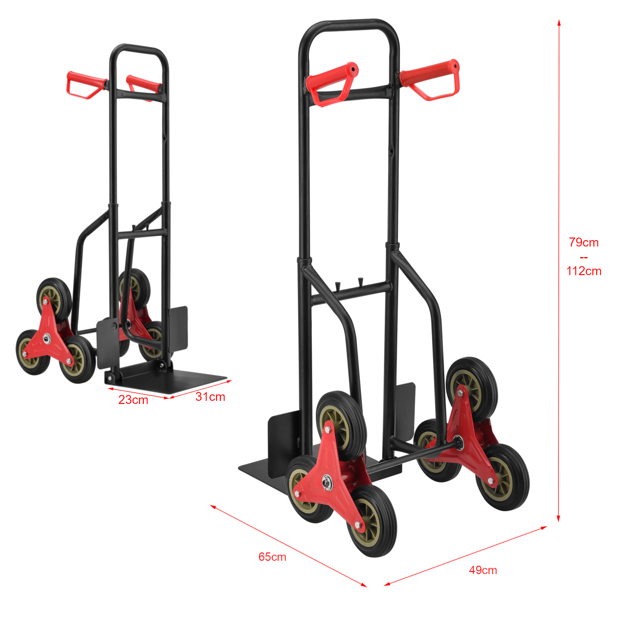 Obrázok [pro.tec] Prepravný vozík ABWI-5205 do 150 kg