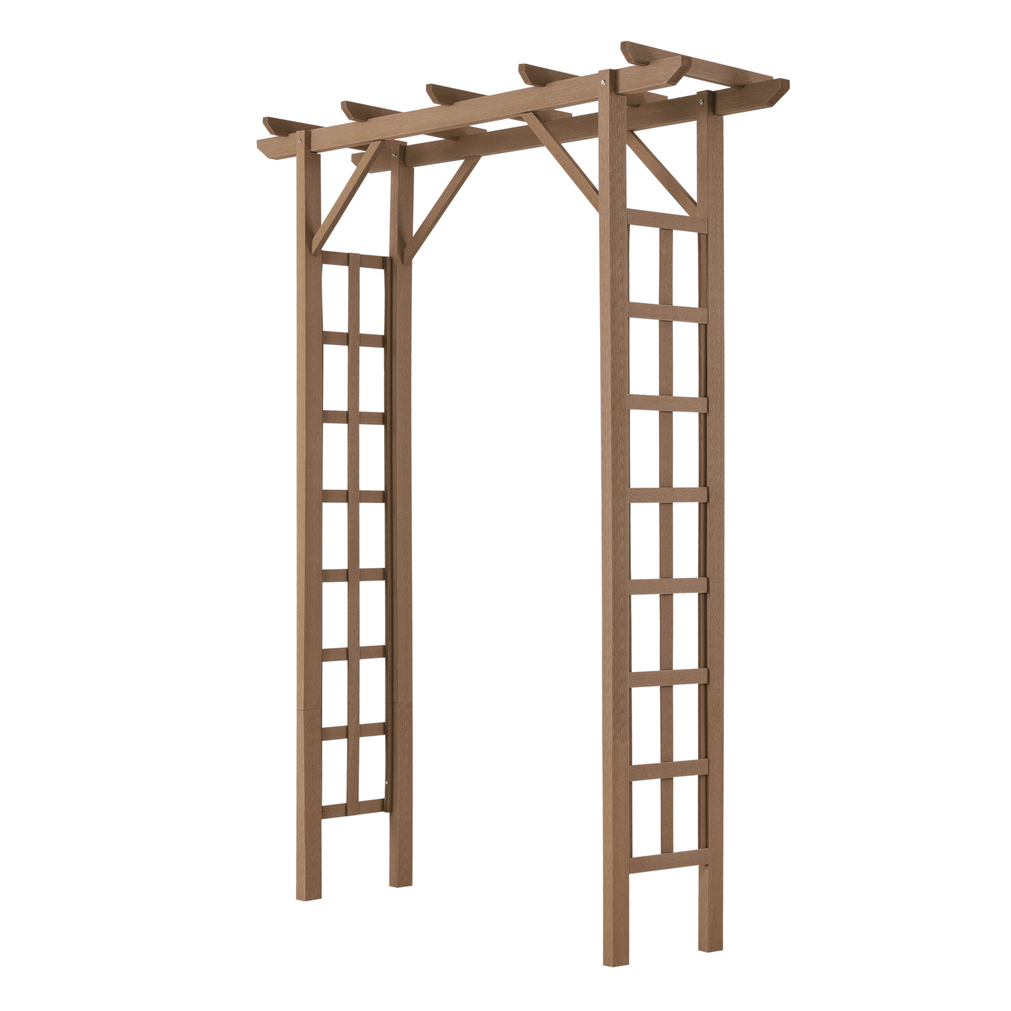 Neu Holz Arche Tonnelle Pergola Bois Composite Wpc Bleu 150 X