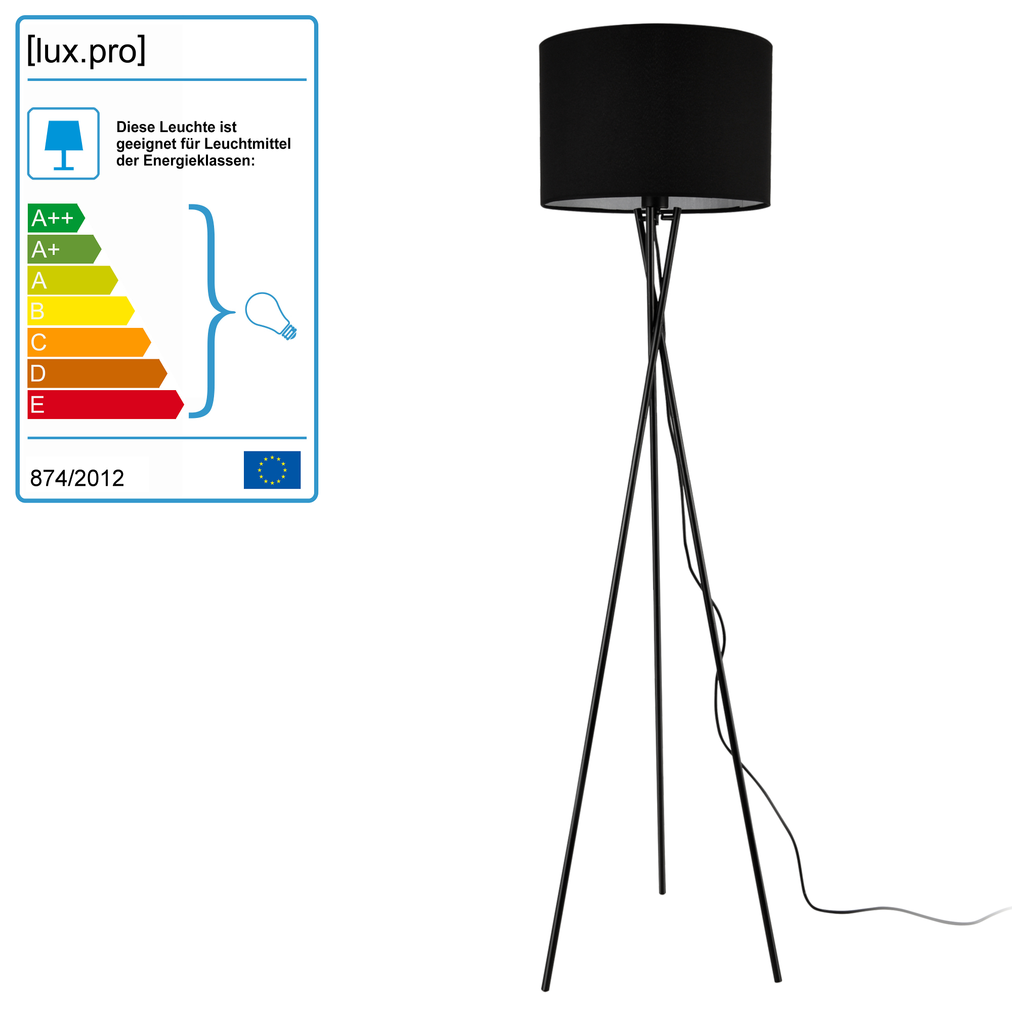 Obrázok [lux.pro] Stojaca lampa 